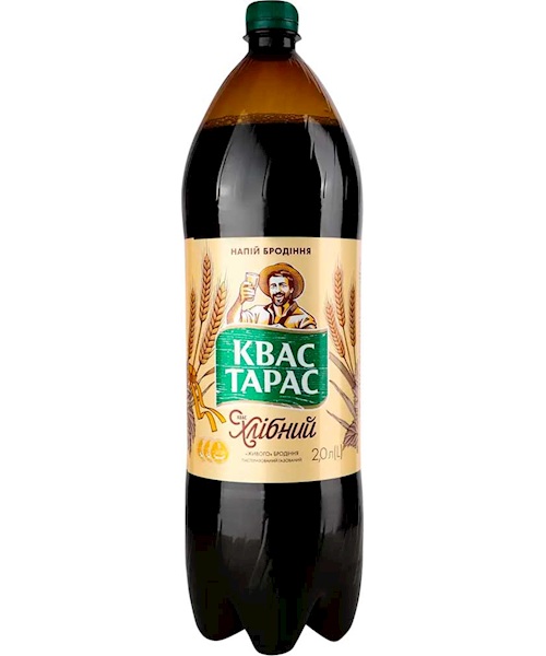 Квас «Тарас Хлібний» живого бродіння, 2 л